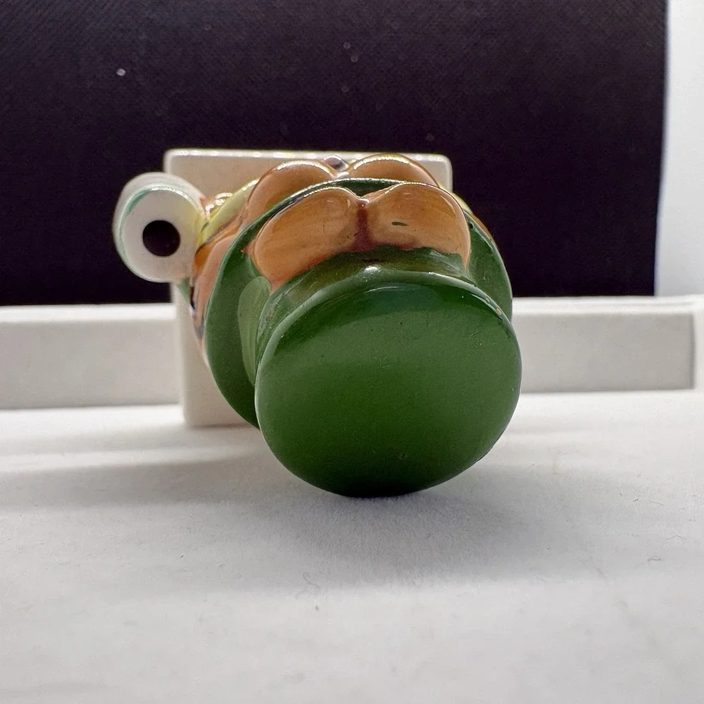 Rare Vintage Enesco Ceramic Garfield Irish‎ / St. Patrick's Day Figure